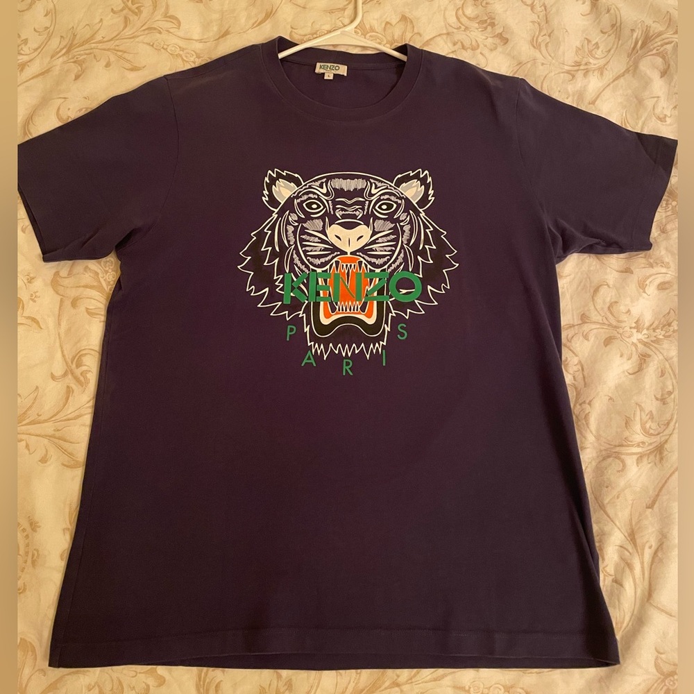Kenzo Blue T-Shirt size L